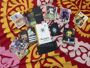 Football Iconic Cards And Brand Stickers All In One Package