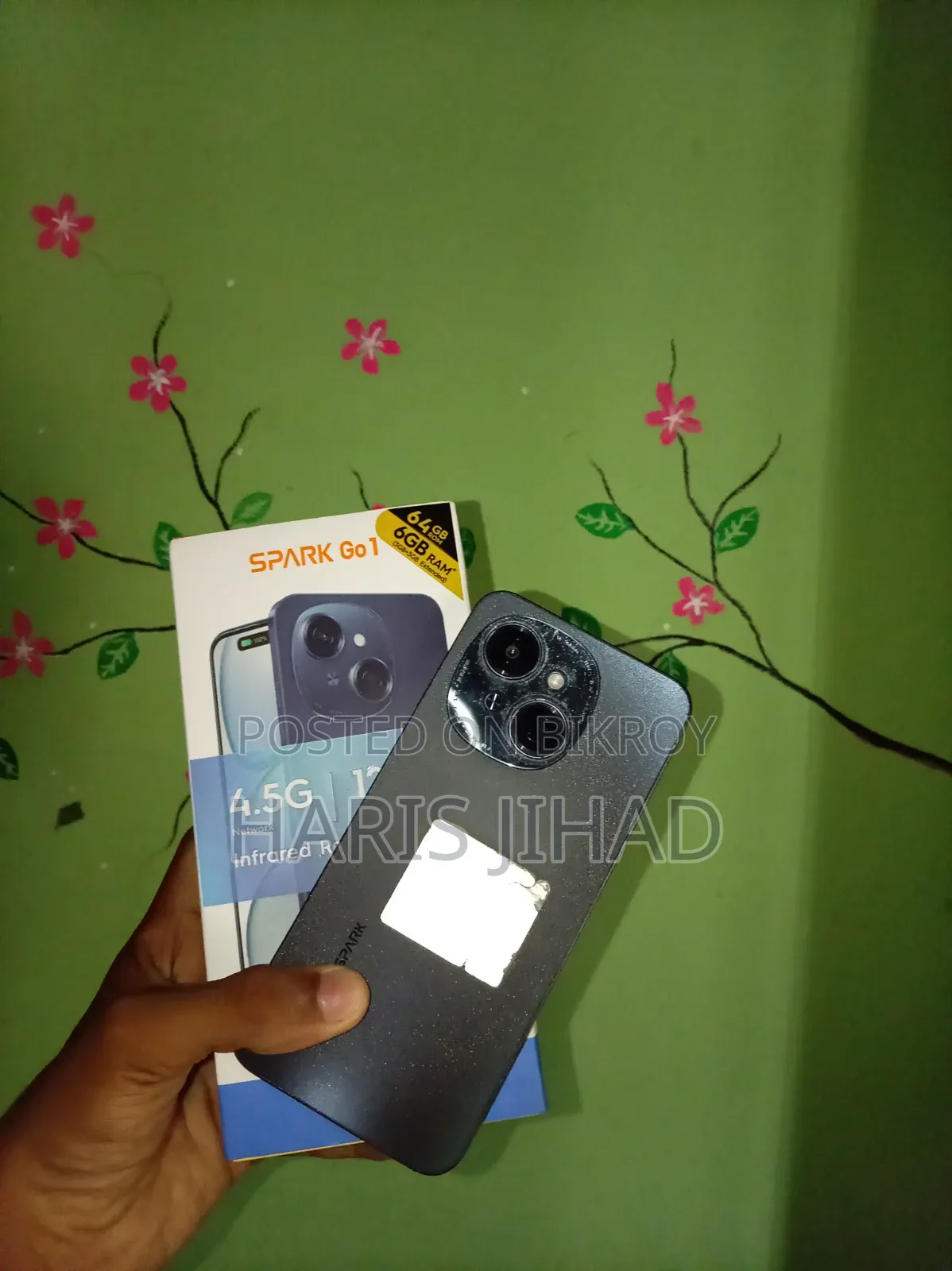 টেকনো স্পার্ক গো ৬৪ জিবি ব্ল্যাক