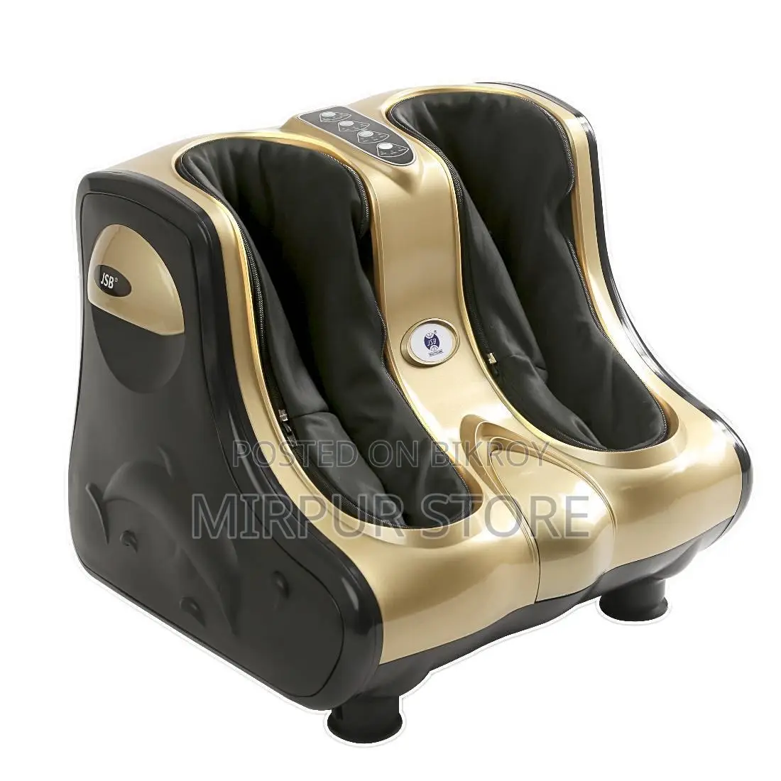 Foot Leg Massager Heat Kneading Rolling