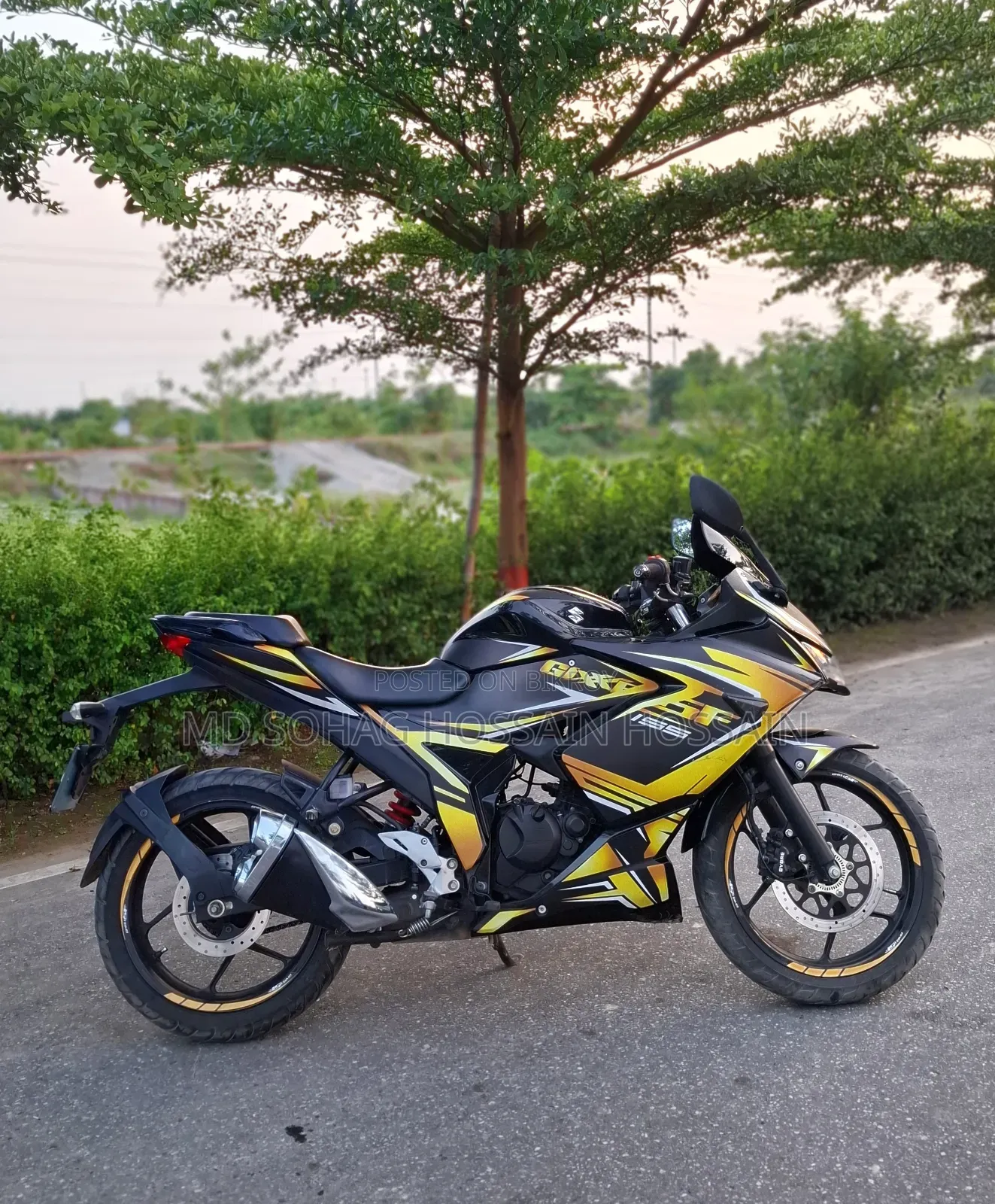 Suzuki Gixxer SF 2023 Black