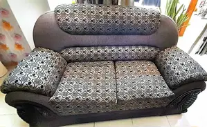 Sofa Set (2+2+1), Bed, Wardrobes
