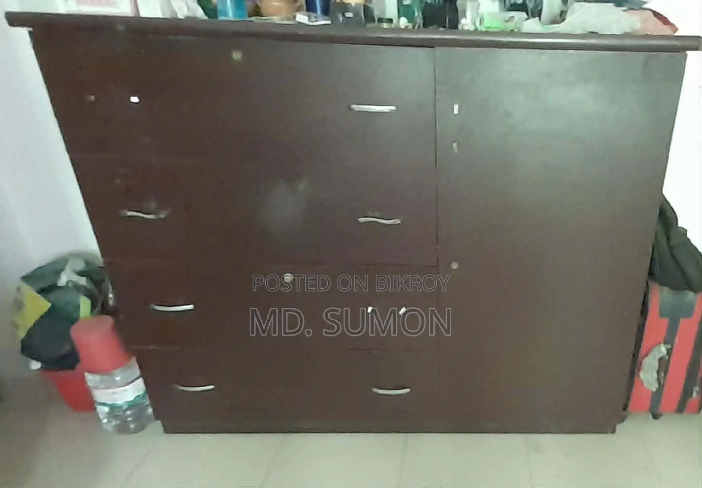 Sofa Set (2+2+1), Bed, Wardrobes