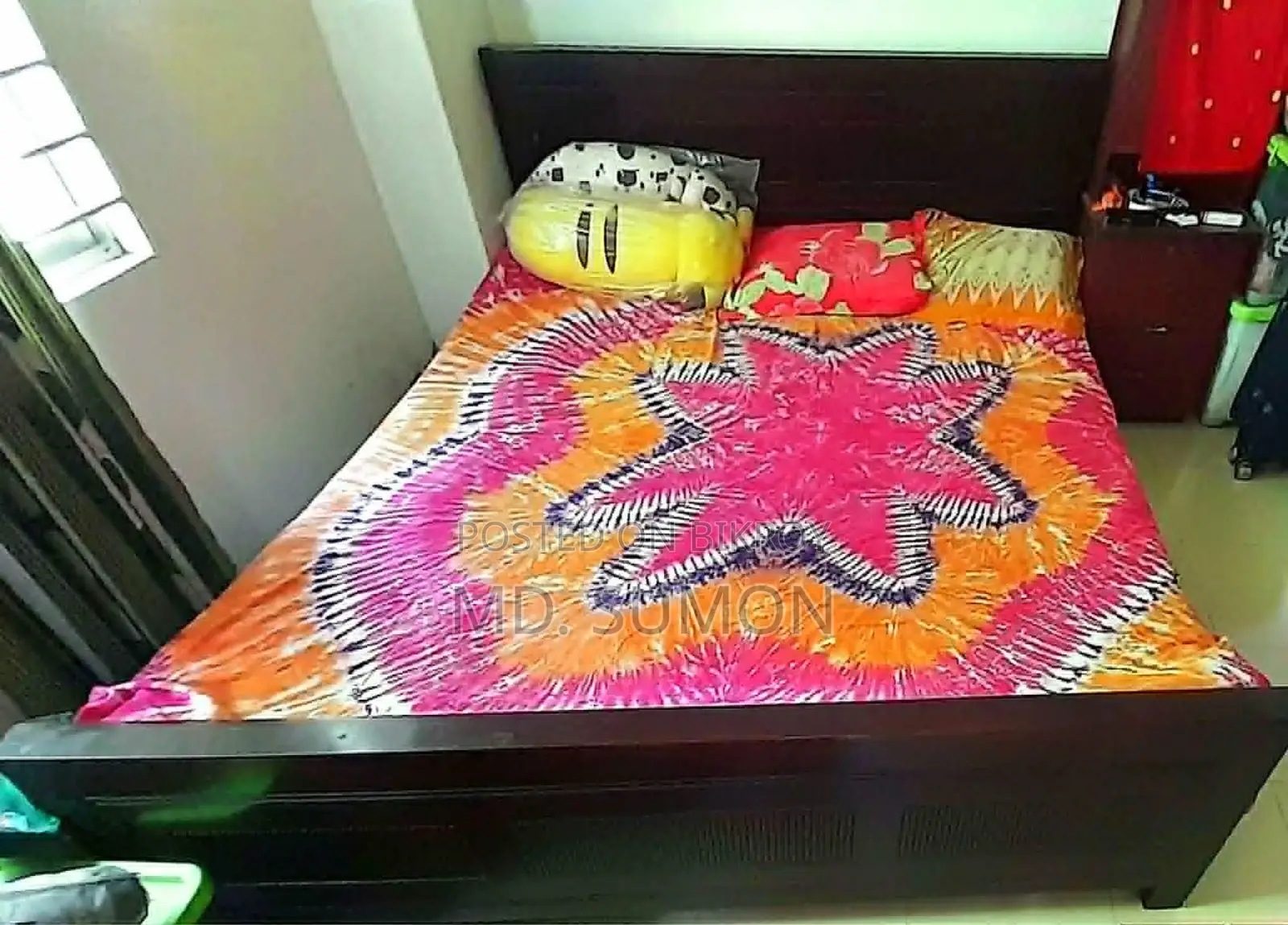 Sofa Set (2+2+1), Bed, Wardrobes