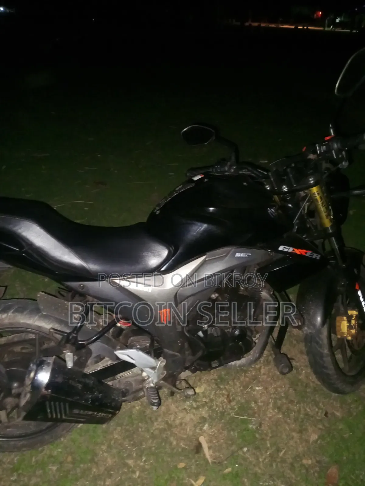 Suzuki Gixxer Monotone 2024 Black