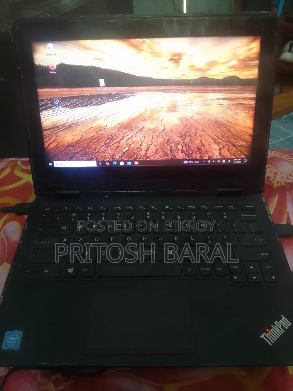 Laptop Lenovo ThinkPad T470 4GB Intel Core I7 HDD+SSD 256GB