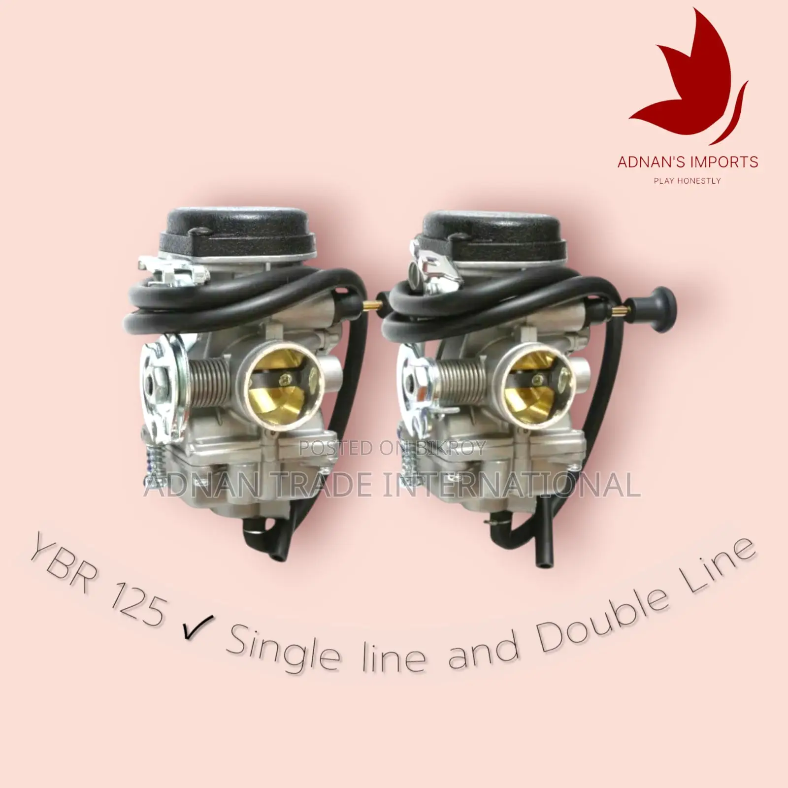 Yamaha YBR 125 Single and Double Line Carburetor