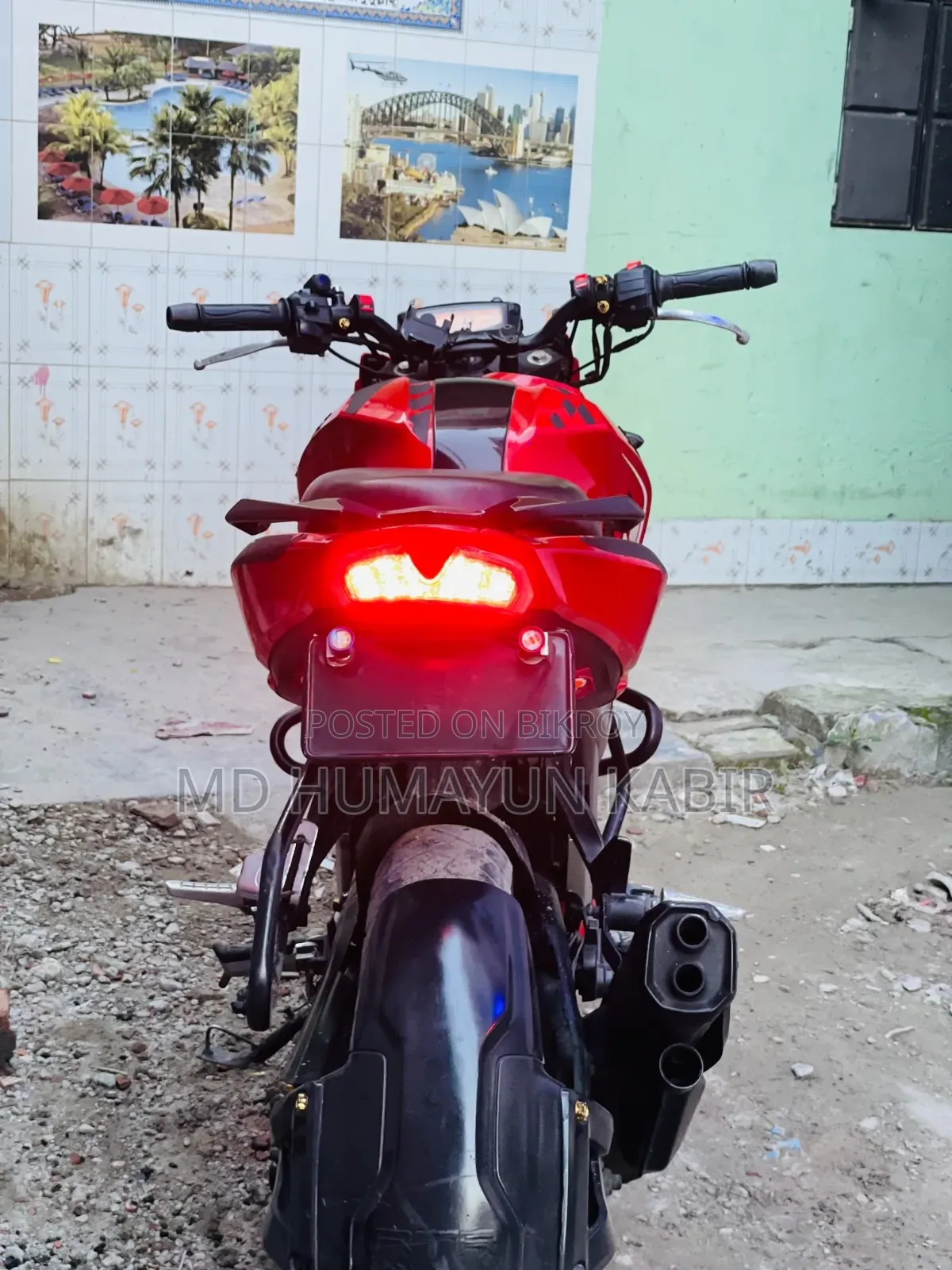 টিভিএস অ্যাপাচি আরটিআর ১৬০ ৪ভি ২০২০ রেড