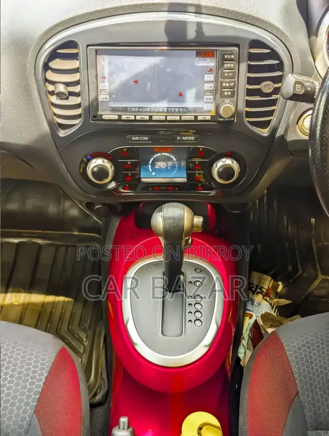 Nissan Juke 2012 Red