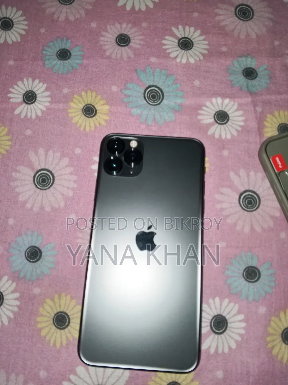 অ্যাপল আইফোন ১১ প্রো ম্যাক্স ২৫৬ জিবি কালো