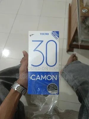 টেকনো ক্যামন ৩০ ২৫৬ জিবি কালো