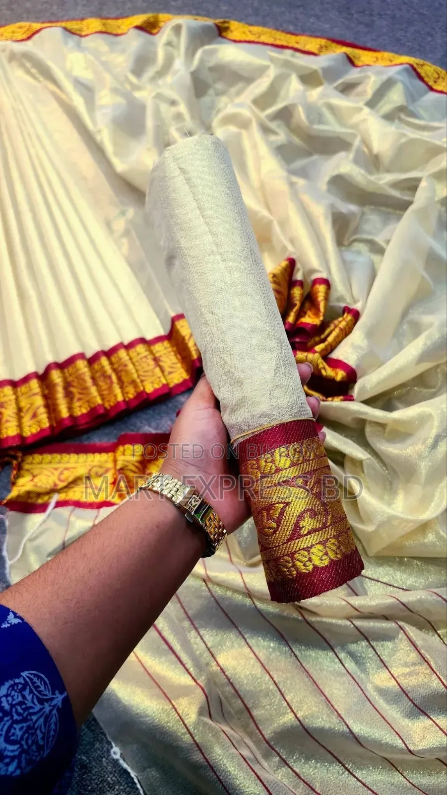 Premium Indian Soft Llama Silk Saree