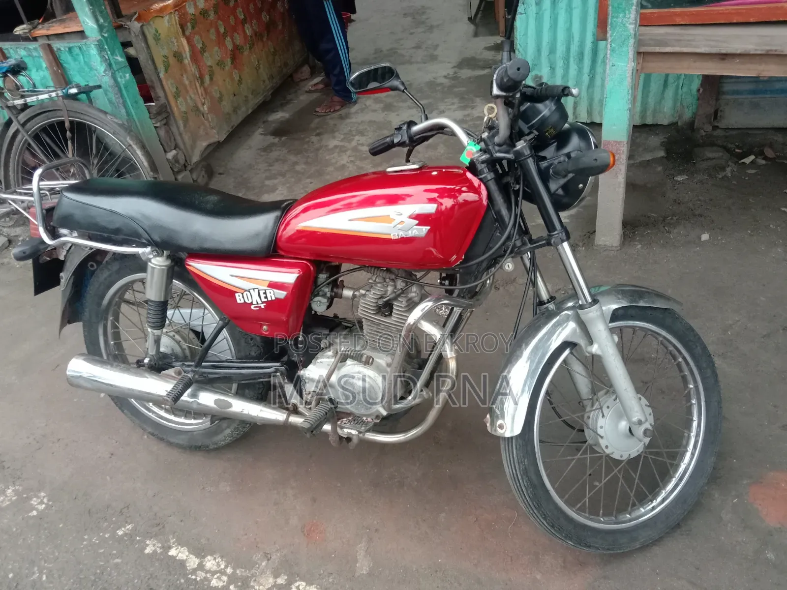 Bajaj Boxer 100 2001 Red