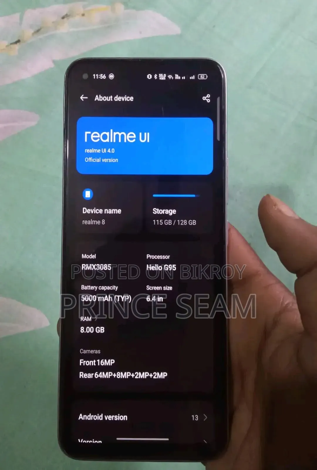 Realme 8 5G 128 GB White