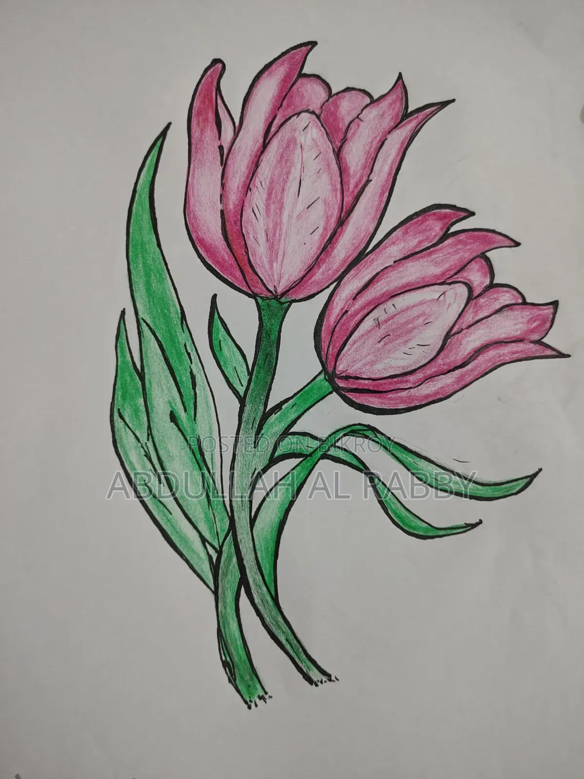 অরিজিনাল হ্যান্ড ড্রয়িং