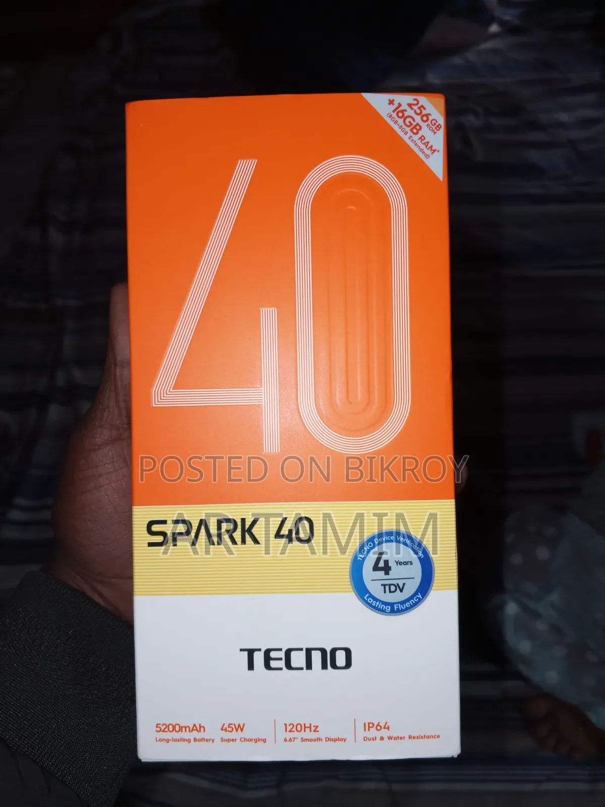 Tecno Spark 40 256 GB White