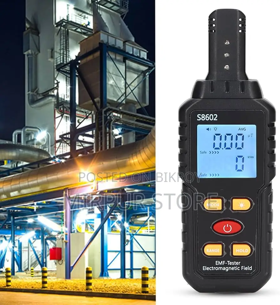Electromagnetic Field Detector Tester S8602 3-in-1