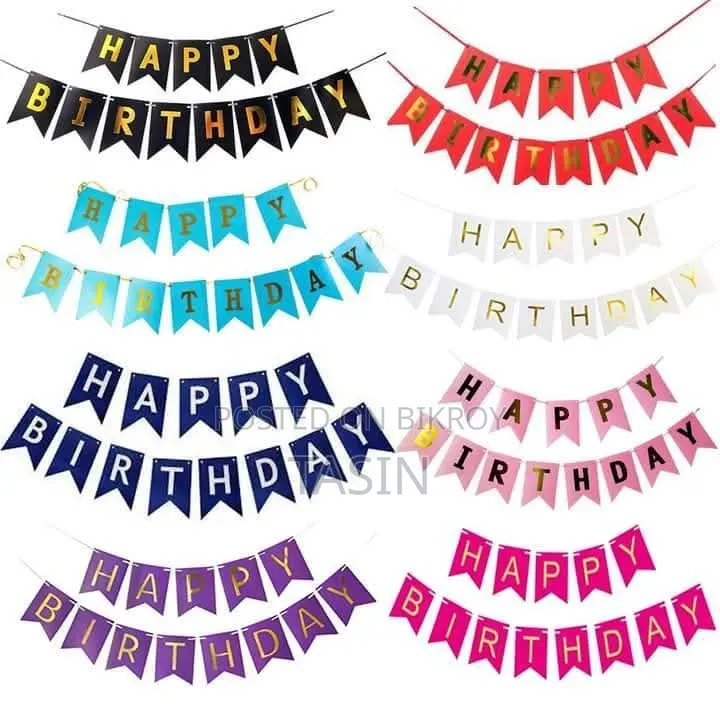 Birthday Items