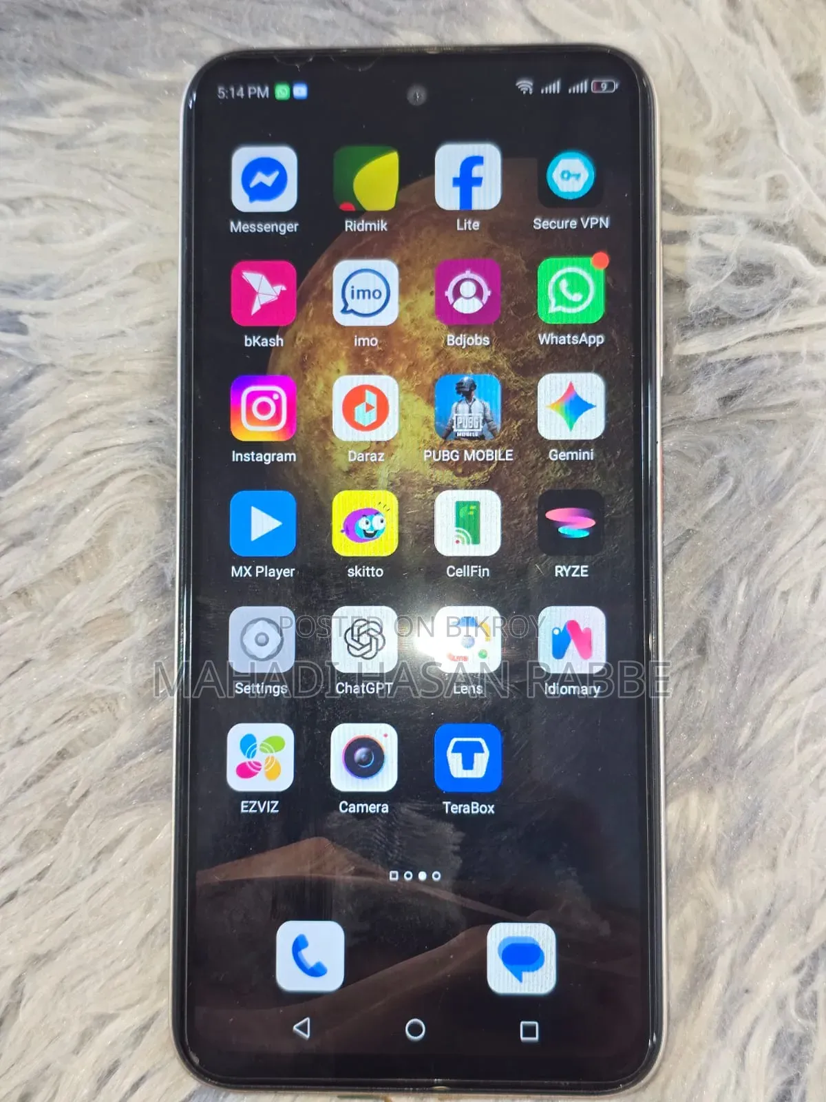 ZTE V70 256 GB Orange