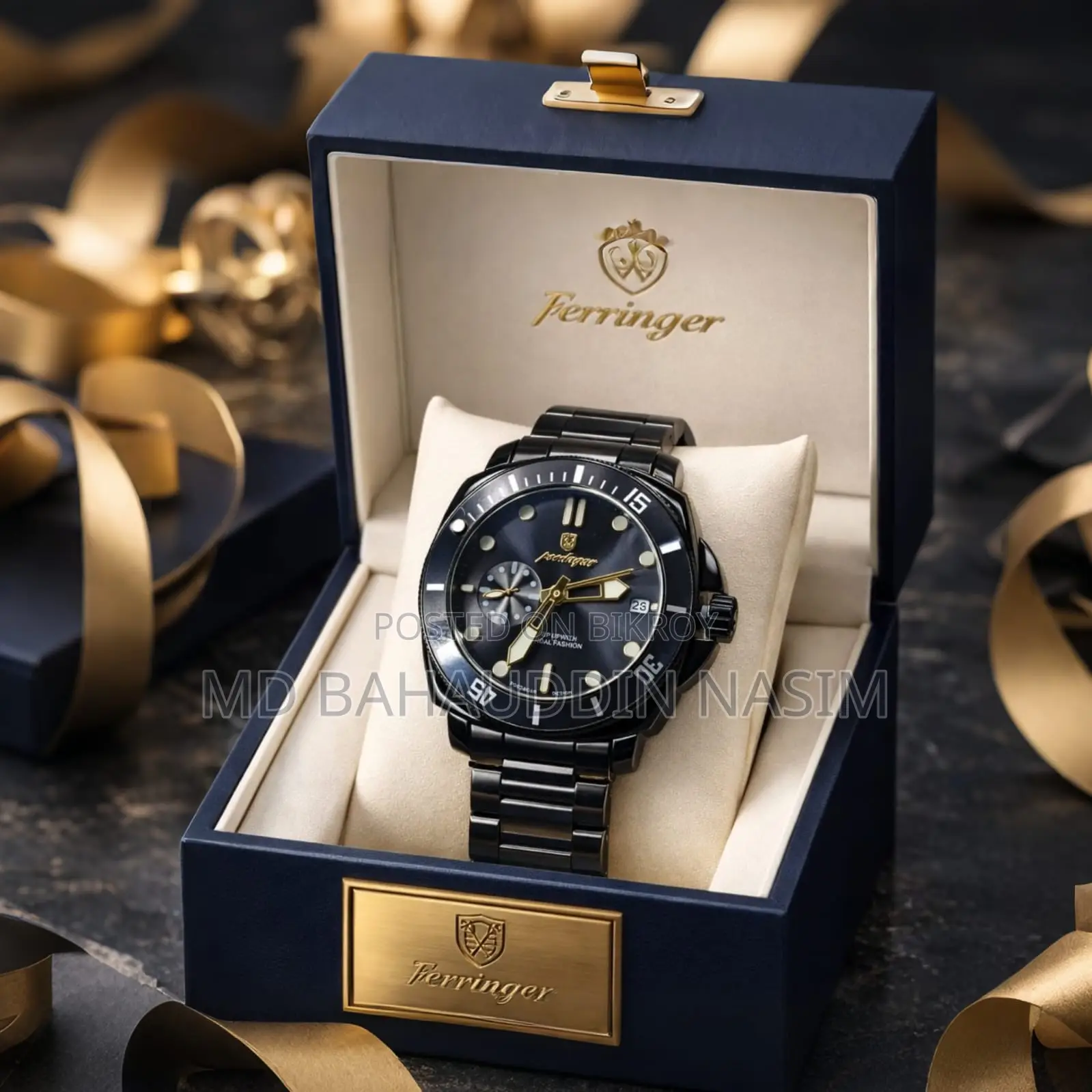 Poydagor Luxury Watch for Men (Waterproof)