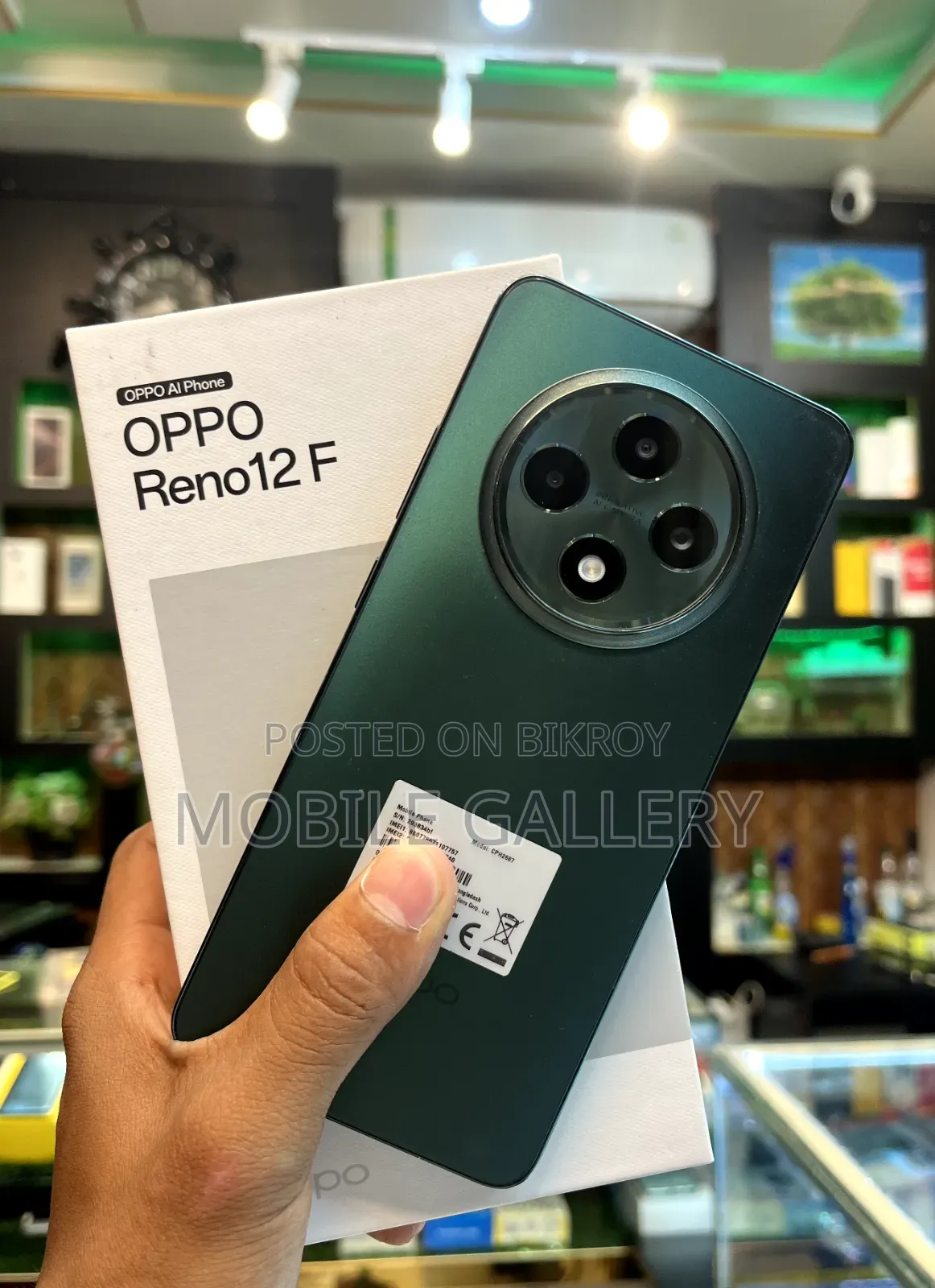 Oppo Reno12 F 256 GB Green