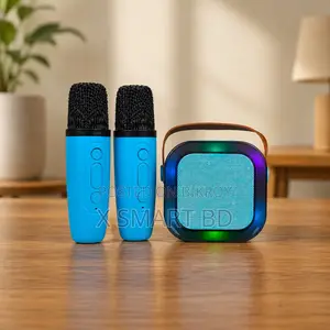Wireless Portable Speaker With Microphone 2 Mic