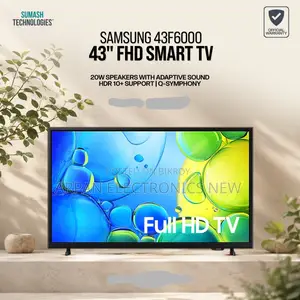 Samsung 43" Led Tize FHD Smart Tv Ua43f6000frser (High Dynamic Range)