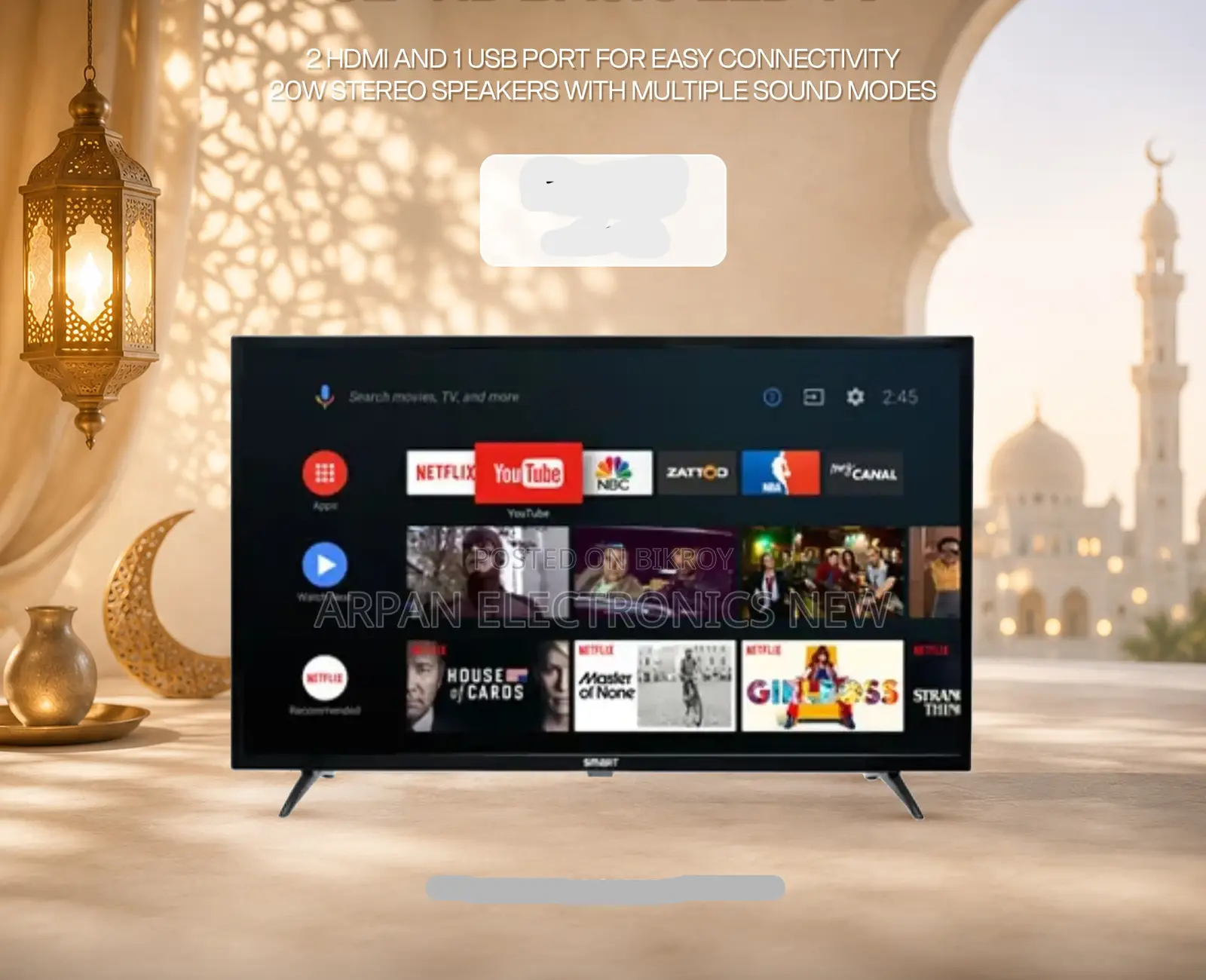 Sony Smart 32 Inch Hd Android Led Tv