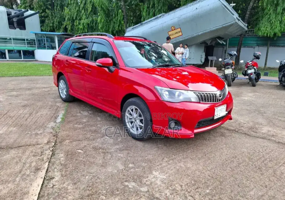 Toyota Corolla Fielder 1.5 Petrol Front Wheel Drive 2012 Red