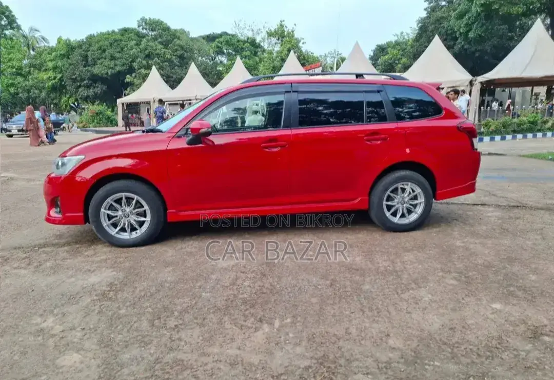 Toyota Corolla Fielder 1.5 Petrol Front Wheel Drive 2012 Red