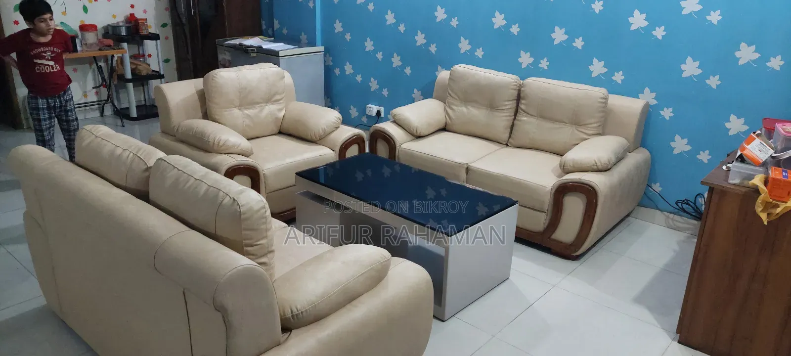 ২+২+১ লাক্সারিয়াস সোফা সেট