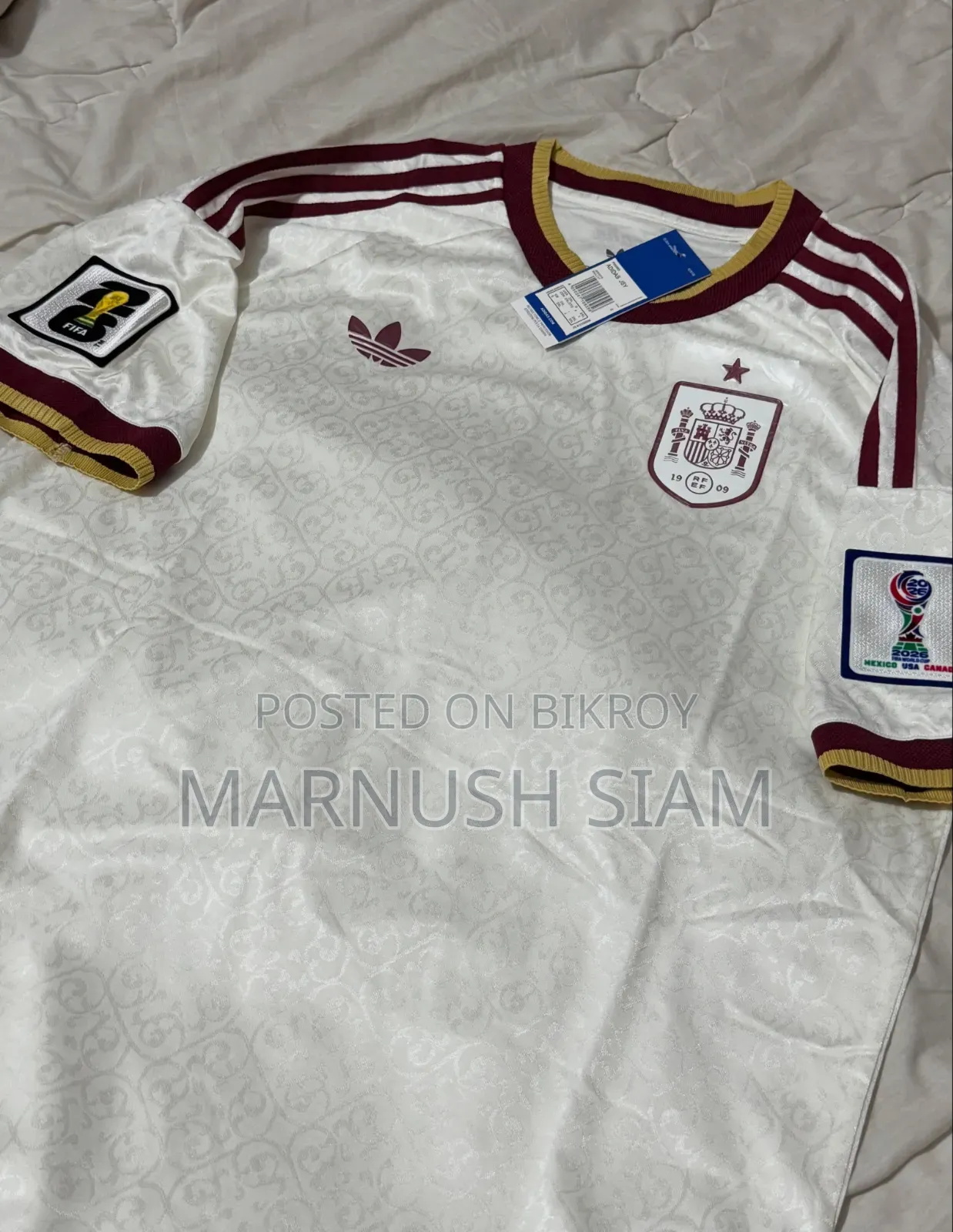 Spain Away Jersey