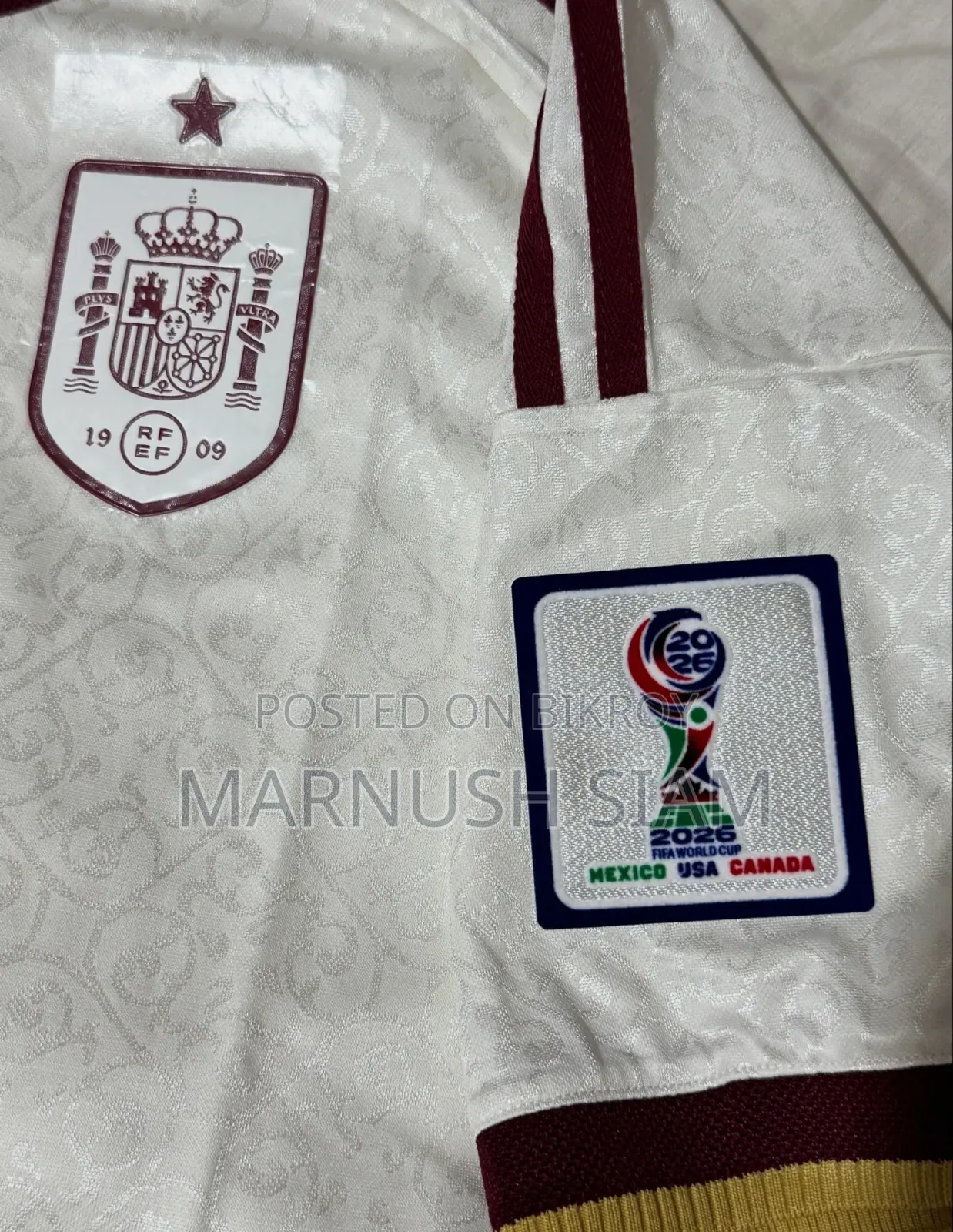 Spain Away Jersey