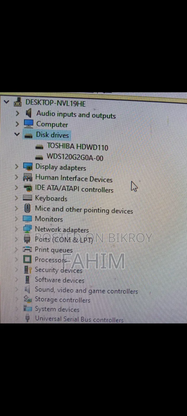 Desktop Computer HP 280 G6 16GB Intel Core I3 SSD 1T