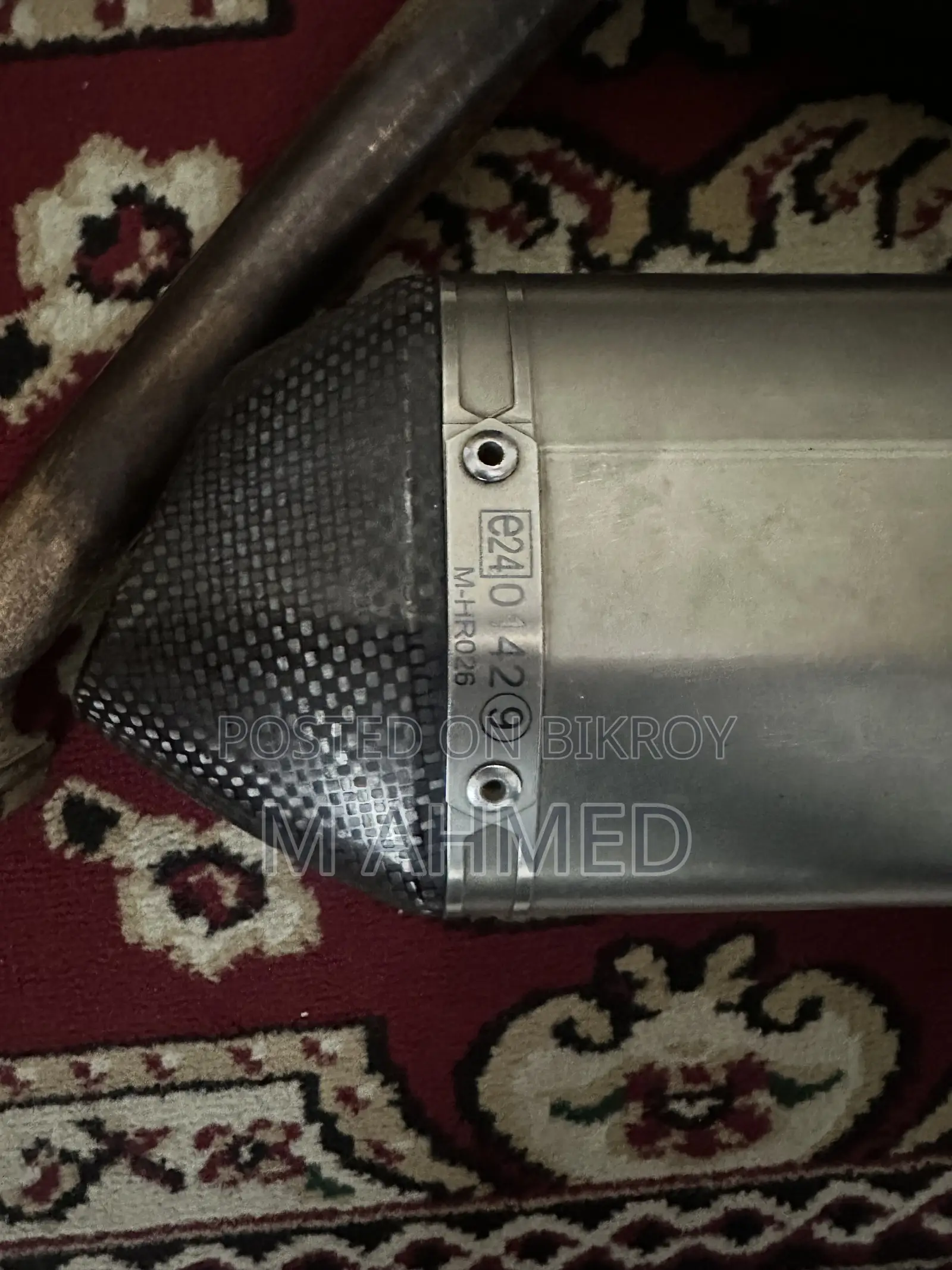Original Akrapovic Exhaust (R15 V3)