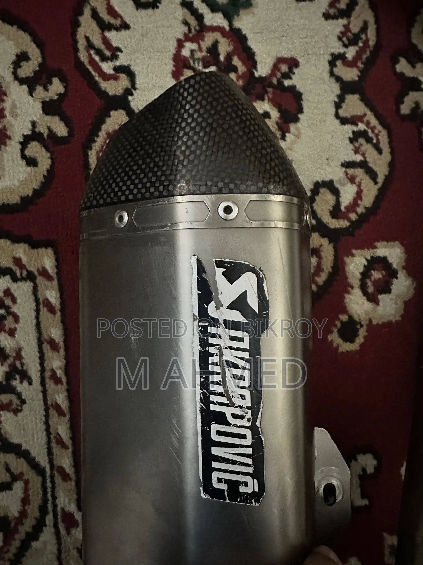 Original Akrapovic Exhaust (R15 V3)
