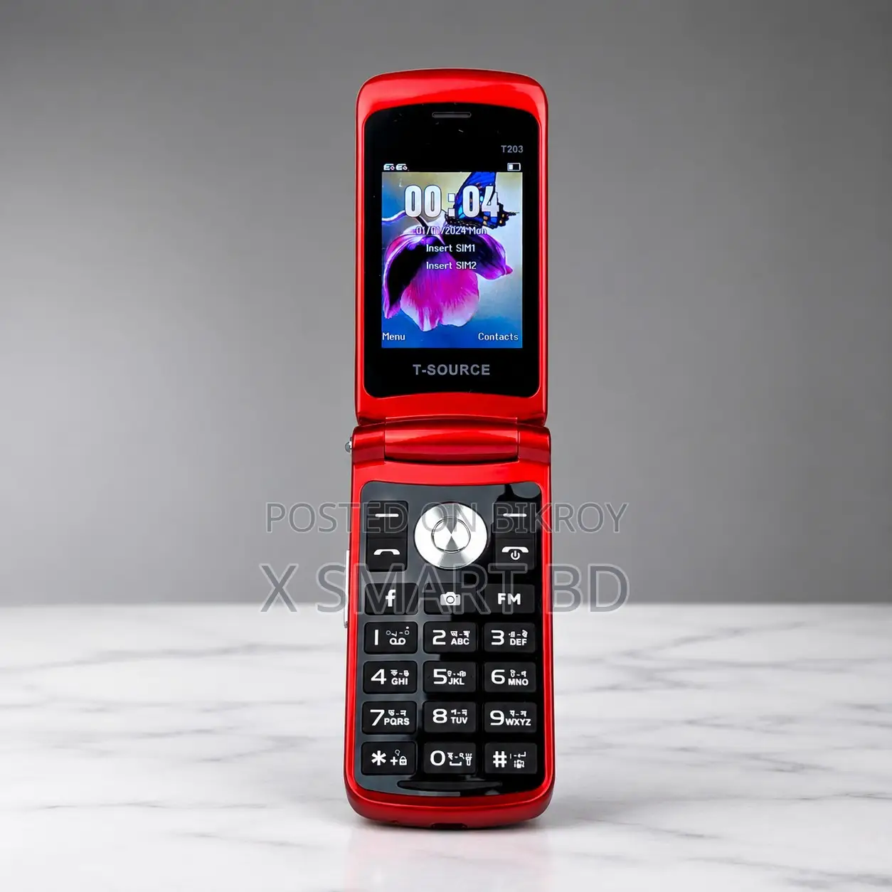 New Mobile Phone Red