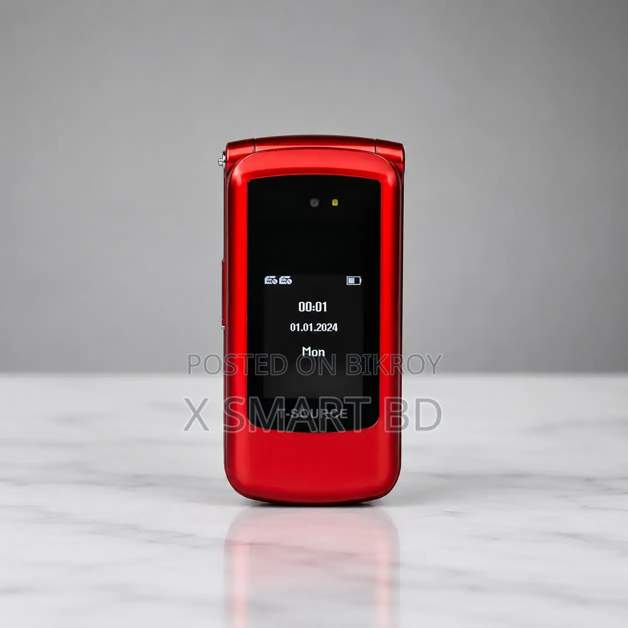 New Mobile Phone Red