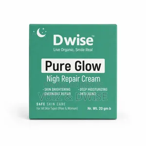 Dwise Pure Glow Night Repair Cream With Anti-Aging Formulation