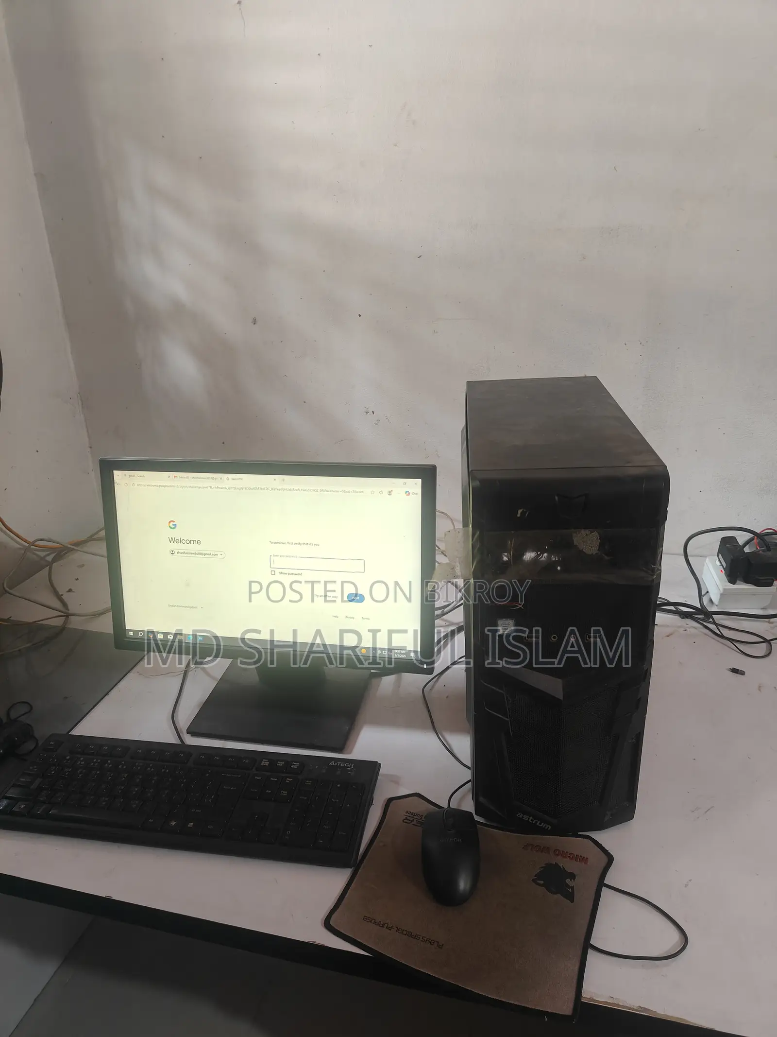 Desktop Computer Gigabyte GB-BACE-3150 4GB Intel Core I3 SSD 128GB