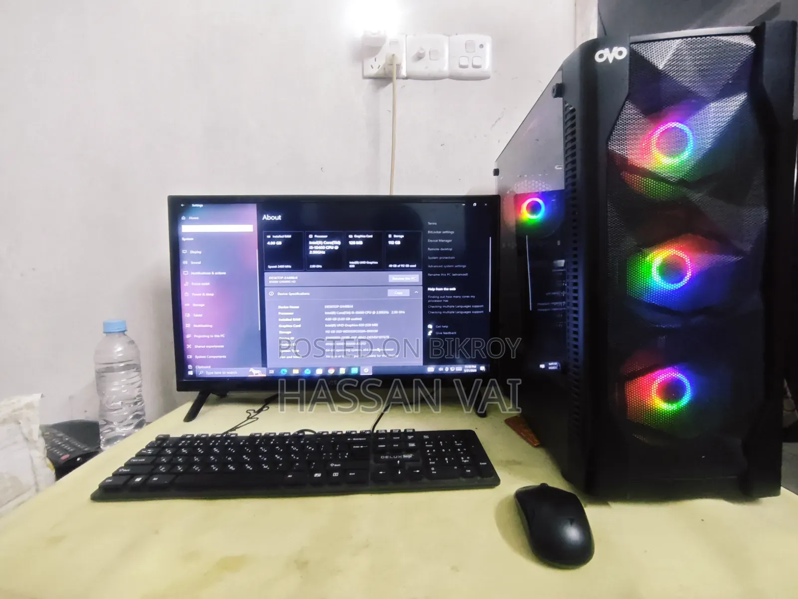 Desktop Computer Gigabyte GB-XM1-3537 4GB Intel Core I5 HDD+SSD 128GB