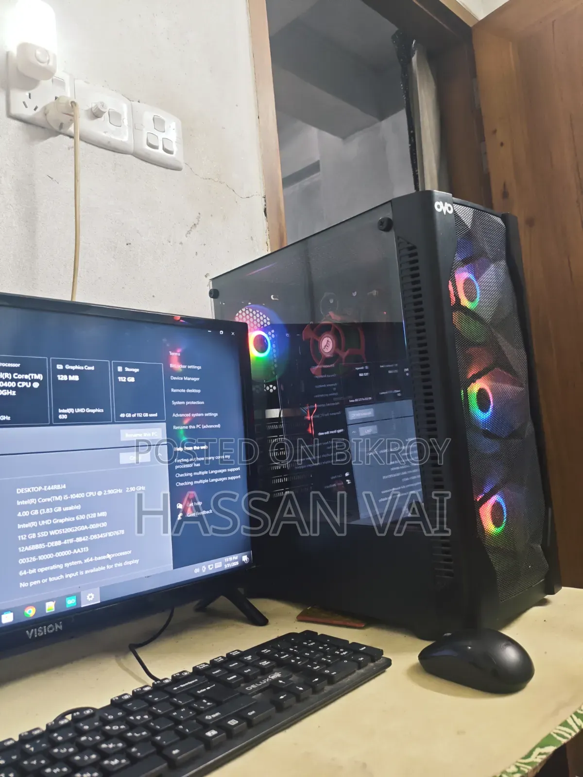 Desktop Computer Gigabyte GB-XM1-3537 4GB Intel Core I5 HDD+SSD 128GB