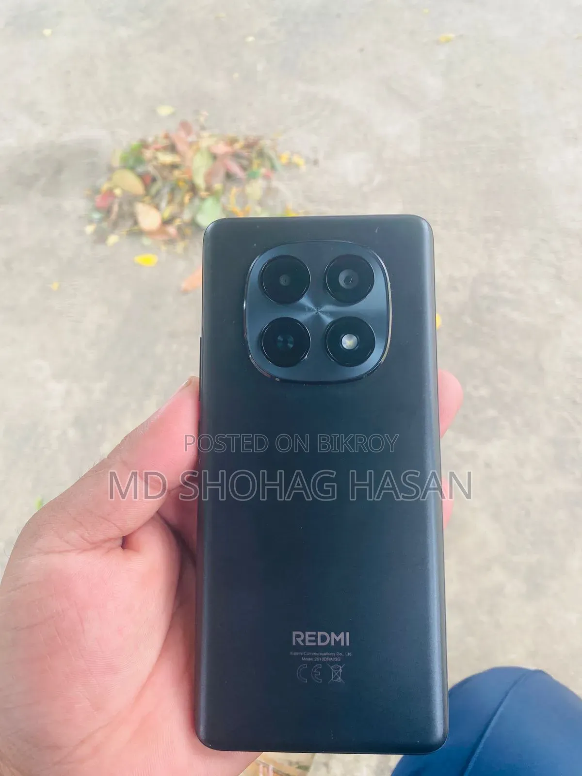 নতুন শাওমি রেডমি নোট ১৫ ২৫৬ জিবি লাল