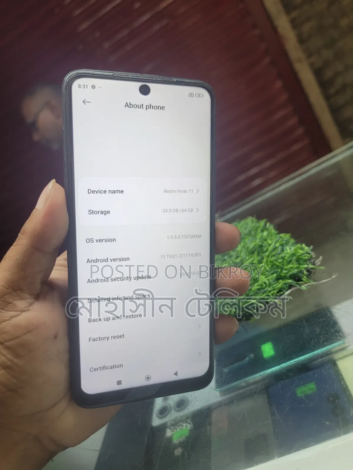 Xiaomi Redmi Note 11 64 GB Black