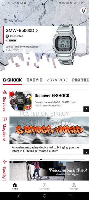 Casio G-Shock Original Watch for Sale (Used)