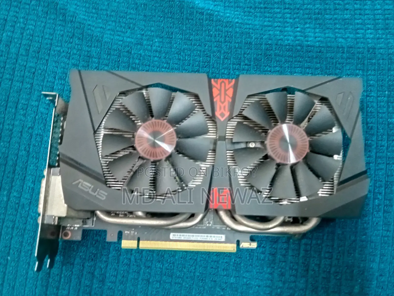 ASUS Rog Strix Geforce GTX 1060 6gb