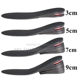 Height Increaser Insole – Soft, Comfortable Adjustable