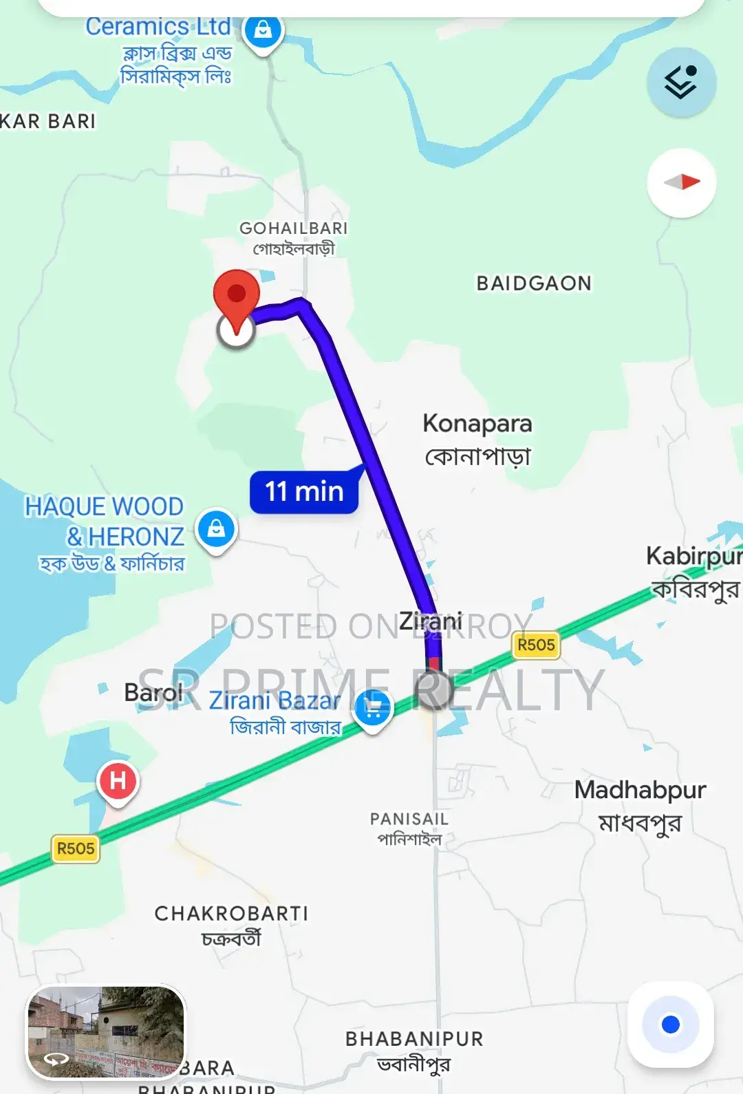 ২২ শতাংশ জমি ২৫ ফিট পাকা রাস্তার পাশে- আশুলিয়া, জিরানী