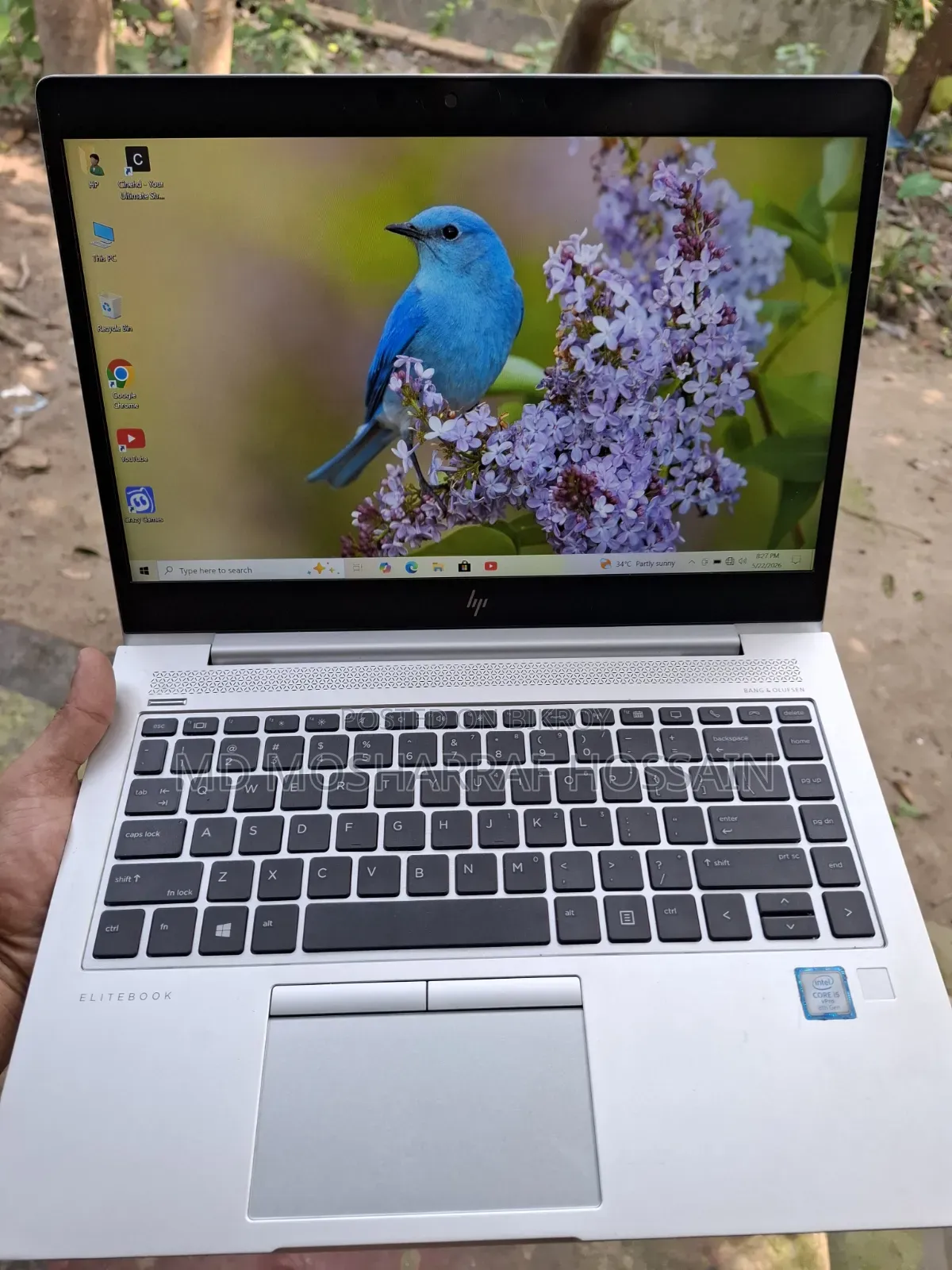 Laptop HP EliteBook 840 G6 8GB Intel Core I5 SSD 256GB