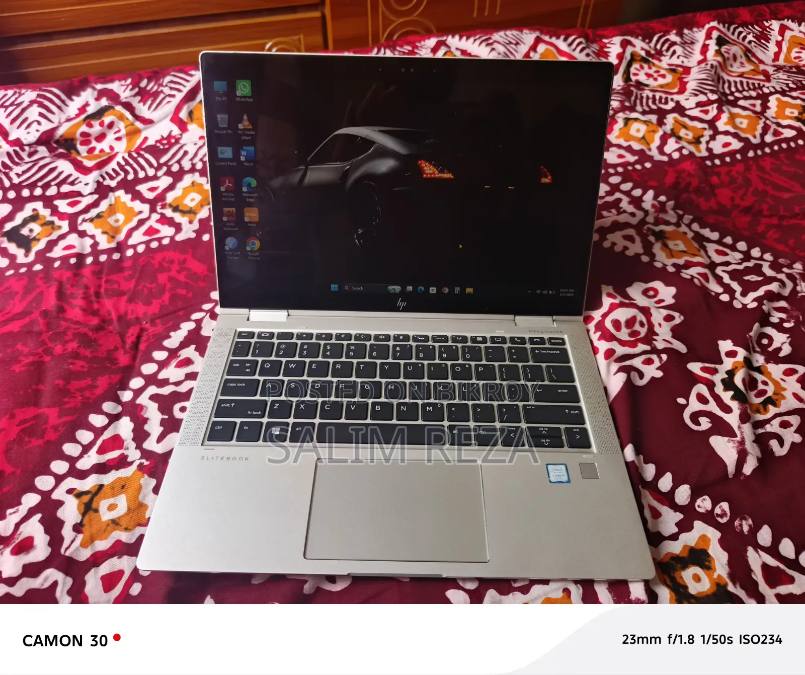 Laptop HP EliteBook X360 1030 G3 8GB Intel Core i5 SSD 256GB