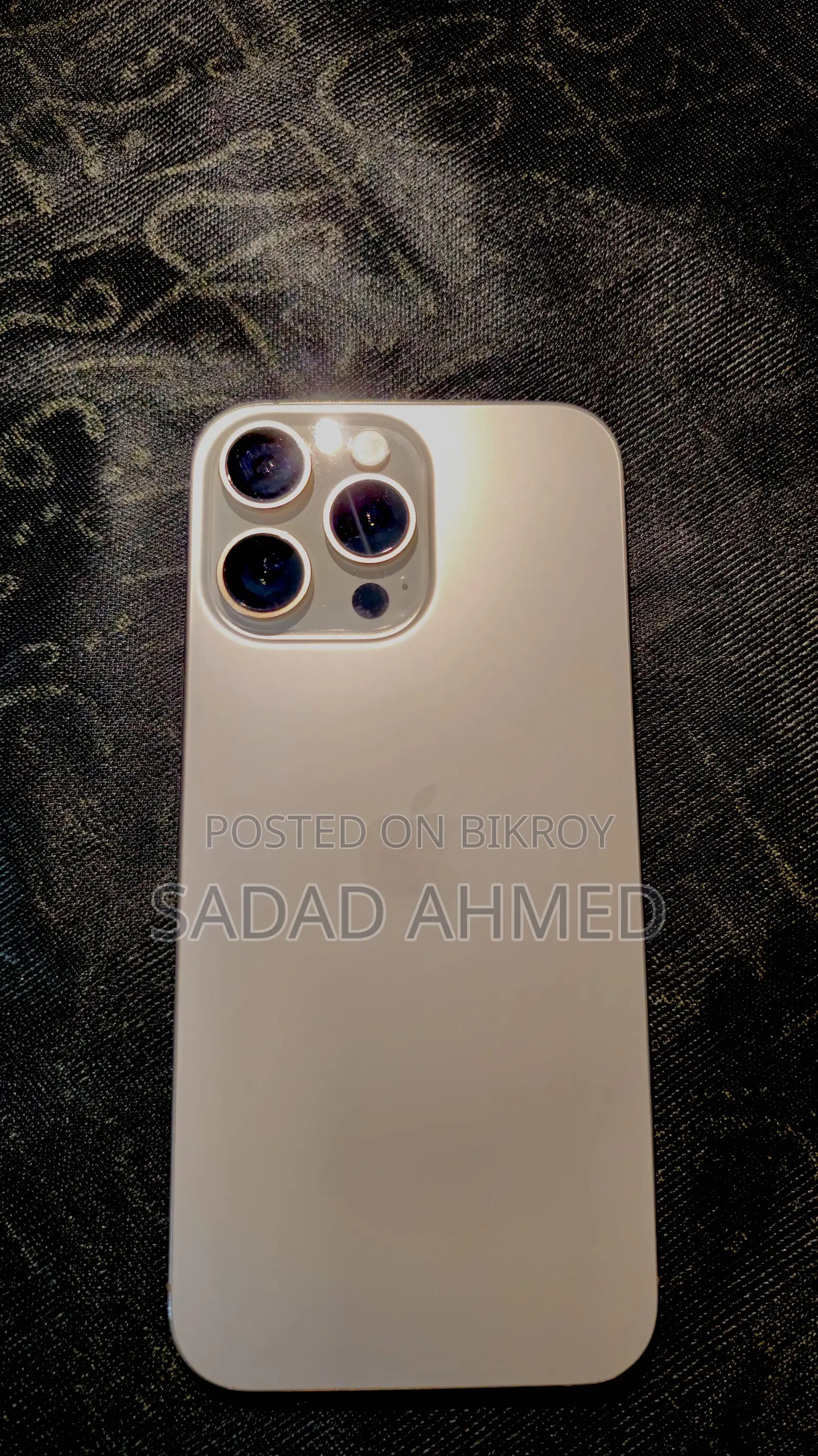 অ্যাপল আইফোন ১৬ প্রো ম্যাক্স ২৫৬ জিবি গোল্ড